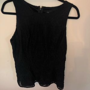 White House Black Market Peplum Top